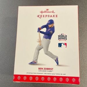 Ben Zorbist Hallmark Ornament Chicago Cubs 2017